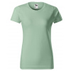 MALFINI Tričko BASIC, krátky rukáv, dámske Farba: Šalviová, Veľkosť: S MALFINI Tričko BASIC, krátky rukáv, dámske Farba: Šalviová, Veľkosť: S