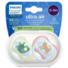 PHILIPS AVENT Cumlík ultra air 0-6m pre chlapca na utišovanie SCF087/02 1 x 2 ks PHILIPS AVENT Cumlík ultra air 0-6m pre chlapca na utišovanie SCF087/02 1 x 2 ks