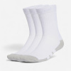 ADIDAS ADIDAS Crew sada 3 párov vysokých ponožiek bielych 40-42 ADIDAS ADIDAS Crew sada 3 párov vysokých ponožiek bielych 40-42