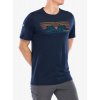 Tričko s potlačou Smartwool Mountain Sunrise Active Short Sleeve Graphic Tee - deep navy Tričko s potlačou Smartwool Mountain Sunrise Active Short Sleeve Graphic Tee - deep navy
