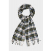 ŠÁL GANT MULTI CHECK SCARF DARK CACTUS ŠÁL GANT MULTI CHECK SCARF DARK CACTUS