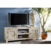 Bighome - WHITE WOOD TV stolík 145x60 cm, akácia Bighome - WHITE WOOD TV stolík 145x60 cm, akácia
