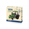 Stavebnica Seva Doprava Traktor plast 384 dielikov v krabici 35x33x5cm 5+