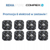 Pôvodné komplexové elektródy single 5 x 5 cm (Black Compex Electrodes - 2 balíčky) Pôvodné komplexové elektródy single 5 x 5 cm (Black Compex Electrodes - 2 balíčky)
