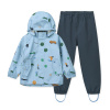 LIEWOOD nepremokavý set Pedia – bunda a nohavice Fun / Beach blue LIEWOOD nepremokavý set Pedia – bunda a nohavice Fun / Beach blue
