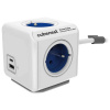 Cubenest Powercube Extended USB PD 20W, A+C, 4× zásuvka, 1,5m, bílá/modrá, dětská pojistka, uzemnění, dok, 10A/250V PC420BL Cubenest Powercube Extended USB PD 20W, A+C, 4× zásuvka, 1,5m, bílá/modrá, dětská pojistka, uzemnění, dok, 10A/250V PC420BL