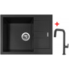 Sinks Amanda 650 Nanoblack + EVA P Nanoblack Sinks Amanda 650 Nanoblack + EVA P Nanoblack