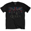 Tričko Queen - Vintage Union Jack, Dieťa,Čierna,1 - 2 roky Tričko Queen - Vintage Union Jack, Dieťa,Čierna,1 - 2 roky