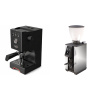 Gaggia Classic UP, black + Stone Espresso Pebble, chrome Gaggia Classic UP, black + Stone Espresso Pebble, chrome