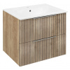 Sapho CIRASA STRIP umývadlová skrinka 59,2x52x46cm, dub Alabama CR611-2322 Sapho CIRASA STRIP umývadlová skrinka 59,2x52x46cm, dub Alabama CR611-2322