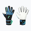 Brankárske rukavice Reusch Attrakt RE:GRIP NC black/ocean light Brankárske rukavice Reusch Attrakt RE:GRIP NC black/ocean light
