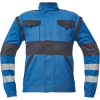 CERVA MAX NEO RFLX / Reflexná pracovná bunda 2v1 - modrá 54 CERVA MAX NEO RFLX / Reflexná pracovná bunda 2v1 - modrá 54