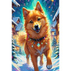 Diamantový obraz Kreslený pes Diamantový obraz Kreslený pes