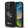 Guess PU Fixed Glitter 4G Metal Logo Zadní pro iPhone 16 Pro Black Guess PU Fixed Glitter 4G Metal Logo Zadní pro iPhone 16 Pro Black
