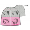 Zimní čepice Hello Kitty růžovo bílá Zimní čepice Hello Kitty růžovo bílá