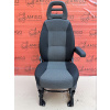 Sedadlo spolujazdca pravé sivé Alfatex Fiat Ducato Boxer Jumper bez nití Sedadlo spolujazdca pravé sivé Alfatex Fiat Ducato Boxer Jumper bez nití