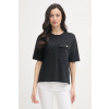 Tommy Hilfiger tričko dámske bavlnené WW0WW49249 čierna S Tommy Hilfiger tričko dámske bavlnené WW0WW49249 čierna S