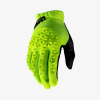 100% GEOMATIC Gloves Fluo Yellow - L