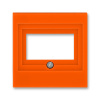 ABB, s.r.o. Levit - 5014H-A00040 66 - Kryt na dátové komponenty USB/HDMI - oranžová ABB, s.r.o. Levit - 5014H-A00040 66 - Kryt na dátové komponenty USB/HDMI - oranžová