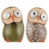Pro Garden Porcelánová sova solárna lampa 9 x 9 x 14,5 cm Pro Garden Porcelánová sova solárna lampa 9 x 9 x 14,5 cm