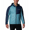 Columbia Platinum Peak Hooded Jacket Pánska Bunda Farba: Shasta, Collegiate Navy, Veľkosť: M 2008611424 Columbia Platinum Peak Hooded Jacket Pánska Bunda Farba: Shasta, Collegiate Navy, Veľkosť: M 2008611424