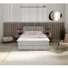 FDM Manželská posteľ LINCOLN Boxspring | sivá 160 x 200 cm FDM Manželská posteľ LINCOLN Boxspring | sivá 160 x 200 cm