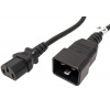 Kabel propojovací 230V IEC 320 C13 - IEC 320 C20 10A 2m Kabel propojovací 230V IEC 320 C13 - IEC 320 C20 10A 2m