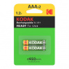 baterie Kodak 1,2 AAA 2-pack blistr baterie Kodak 1,2 AAA 2-pack blistr