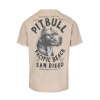 PitBull West Coast - pánské triko PACIFIC pískové velikost: L PitBull West Coast - pánské triko PACIFIC pískové velikost: L