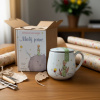 Könitz Porzellan Darčeková krabička Malý princ kniha + hrnček z porcelánu so sitkom a vrchnákom Könitz Porzellan Darčeková krabička Malý princ kniha + hrnček z porcelánu so sitkom a vrchnákom