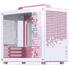 Jonsplus Z20 Micro-ATX Case, With Carrying Handle - White/Pink Z20 White-Pink Jonsplus Z20 Micro-ATX Case, With Carrying Handle - White/Pink Z20 White-Pink