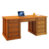 Psací stůl dvoukontejnerový 06x512, ořech antik Psací stůl dvoukontejnerový 06x512, ořech antik