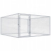 vidaXL Vonkajšia voliéra pre psy pozinkovaná oceľ 200 x 200 x 100 cm vidaXL Vonkajšia voliéra pre psy pozinkovaná oceľ 200 x 200 x 100 cm