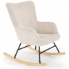 HALMAR Hojdacie kreslo BELMIRO, krémová HALMAR Hojdacie kreslo BELMIRO, krémová