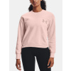 Under Armour Dámska mikina Rival Fleece Mesh Crew Ružová XS Under Armour Dámska mikina Rival Fleece Mesh Crew Ružová XS