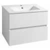 Aqualine Paneda - Umývadlová skrinka 70x55x45 cm, biela PN270 Aqualine Paneda - Umývadlová skrinka 70x55x45 cm, biela PN270