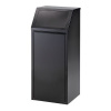 MEVA-TEC Výklopný koš na tříděný odpad černý 70 l MEVA-TEC Výklopný koš na tříděný odpad černý 70 l