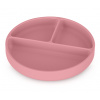 PETITE&MARS Tanierik silikónový deliaci okrúhly Take&Match Dusty Rose 6m+ PETITE&MARS Tanierik silikónový deliaci okrúhly Take&Match Dusty Rose 6m+