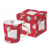 Porcelánový hrnček Trend v darčekovom balení - Merry Christmas red Porcelánový hrnček Trend v darčekovom balení - Merry Christmas red