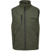 SOĽS Falcon Unisex softshellová vesta SL04809 Army 4XL SOĽS Falcon Unisex softshellová vesta SL04809 Army 4XL