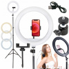 LED KRUHOVÁ LAMPA RING SO STATÍVOM NA FOTKY FILMY SELFIE MAKE-UP 240W LED KRUHOVÁ LAMPA RING SO STATÍVOM NA FOTKY FILMY SELFIE MAKE-UP 240W
