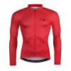 Force PURE červený pánsky cyklodres - dlhý rukáv - L Force PURE červený pánsky cyklodres - dlhý rukáv - L