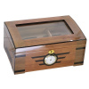 Humidor Lucca di Maggio Dual Tone Glass Humidor Lucca di Maggio Dual Tone Glass