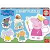 EDUCA Baby puzzle Prasiatko Peppa 5v1 I (3-5 dielikov) EDUCA Baby puzzle Prasiatko Peppa 5v1 I (3-5 dielikov)