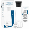 Filtračná kanvica Wessper K1 Borosilicate 1 l čierna Filtračná kanvica Wessper K1 Borosilicate 1 l čierna
