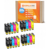 20x Atrament do tlačiarne EPSON T0711 Stylus SX100 SX105 SX110 SX115 SX200 SX210 SX218 20x Atrament do tlačiarne EPSON T0711 Stylus SX100 SX105 SX110 SX115 SX200 SX210 SX218