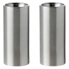 Stelton Sada soľničky a koreničky ARNE JACOBSEN, súprava 2 ks, strieborná, nerezová oceľ Stelton Sada soľničky a koreničky ARNE JACOBSEN, súprava 2 ks, strieborná, nerezová oceľ