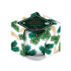 Emocio Sklo Dekor 70x62 mm Merry Christmas, vonná sviečka Emocio Sklo Dekor 70x62 mm Merry Christmas, vonná sviečka