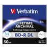 Blu-ray disk Verbatim BD-R DL 50 GB 1 ks Blu-ray disk Verbatim BD-R DL 50 GB 1 ks
