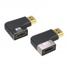 PREMIUMCORD Adaptér spojka 8K HDMI A - HDMI A, F/M, do úhlu 90° - pravá PREMIUMCORD Adaptér spojka 8K HDMI A - HDMI A, F/M, do úhlu 90° - pravá